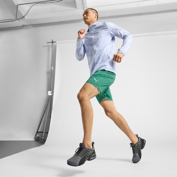 Zapatos para correr para hombre Enzo Wide, Cool Dark Gray-PUMA Black-PUMA Olive, extralarge